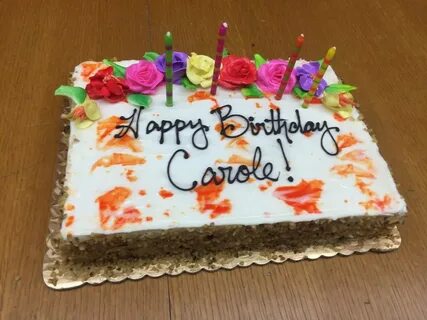 Happy Birthday Carol