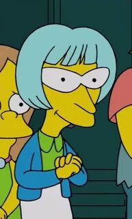 File:Girl with glasses.png - Wikisimpsons, the Simpsons Wiki