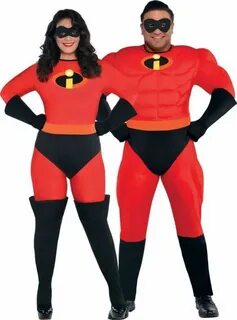 Plus Size The Incredibles Couples Costumes- Party City Hallo