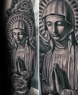 Virgin Mary Tattoo Drawing - Фото база