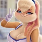lola bunny (looney tunes and 1 more) drawn by prywinko Danbo