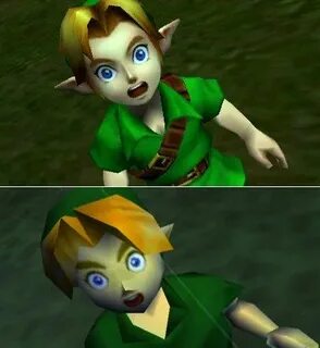 The Legend of Zelda Ocarina of Time comparison of remake gam