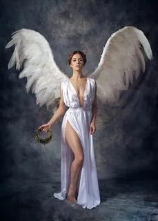 Wings ''ALABASTER GREEK GODDESS '' , angel white wings, only