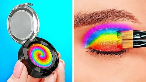 AWESOME RAINBOW BEAUTY HACKS FROME TIKTOK Cool Crafts for Girls! 