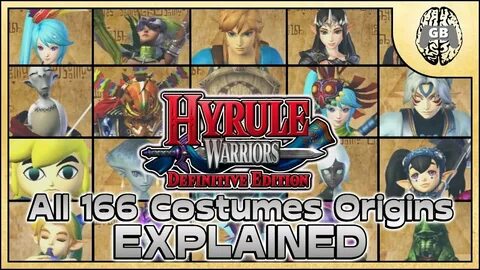 All 166 Costumes Origins EXPLAINED - Hyrule Warriors Definit