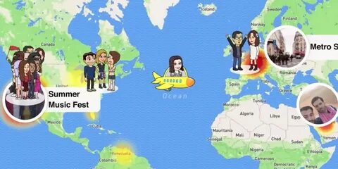 Snap Map Impacts of Online Social Media