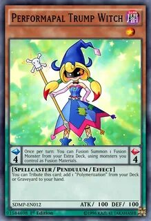Performapal Trump Witch by Kai1411 Cards, Monster cards, Car