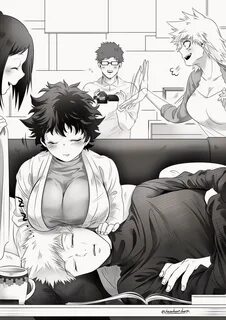 The Big ImageBoard (TBIB) - 2boys 3girls bakugou katsuki bak