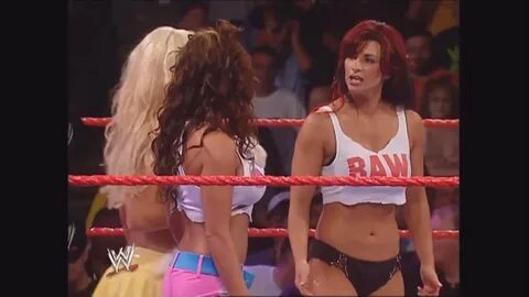 Raw Deal Wrestling WWF WWE Backed by Torrie & Candice for Vi