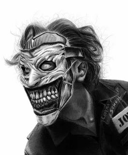 The Joker Graphite by Naitho.deviantart.com on @DeviantArt J