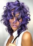 20 Alluring Purple Hair Color & Hairstyle Design Ideas For A