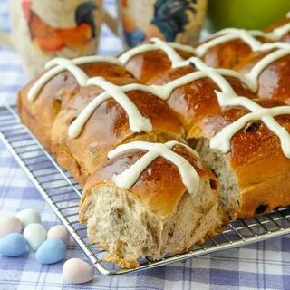 Perfect Hot Cross Buns - great for brunch at any time of yea