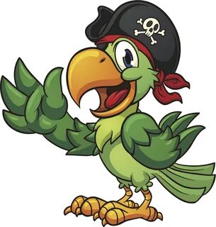 Pirate Bird Clip Art Related Keywords & Suggestions - Pirate