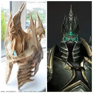 Lich King-Helm of Domination Lich king, Video game cosplay, 