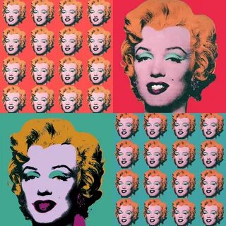 Andy Warhol's Marilyn Monroe Canvas Wall Art Online Au