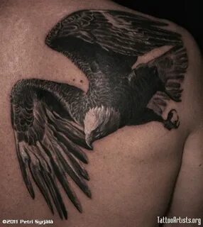 Eagle Back Tattoos - Фото база