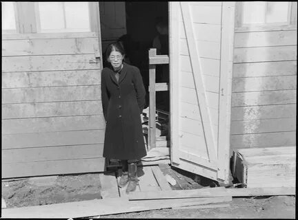A Japanese woman, just evacuated who arrived this morning, is shown at the ...