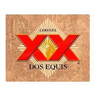Dos Equis XX Beer- Sale Logo Poster Print- Wall 10 Print-R x