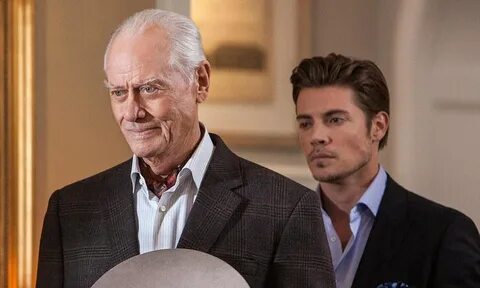 Larry Hagman seen in final scenes as Dallas legend JR Ewing 