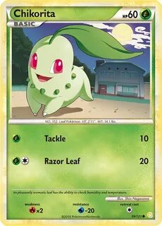 Chikorita - HeartGold & SoulSilver (HS) #59 - Limitless