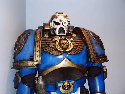 40k Space Marine Armor - Floss Papers