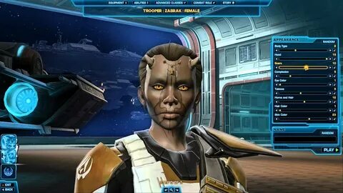 Star Wars: The Old Republic - Character Creation Part 1 - Yo