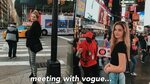 Meeting with Vogue in NYC... - YouTube