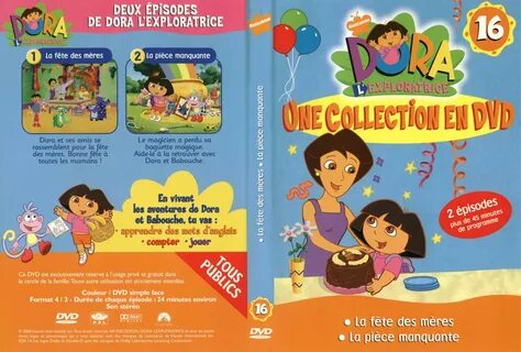 Jaquette DVD de Dora l'exploratrice vol 16 - Cinéma Passion
