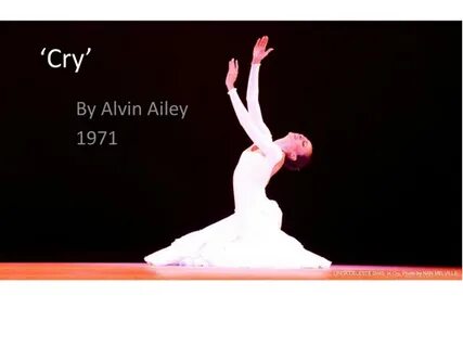 Cry by Alvin Ailey Teaching Resources