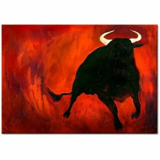 Pin by Waleed Stoy on 파워 Bull painting, Bull art, Basic pain