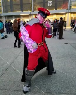 Self One of my favorite shots of my M. Bison cosplay at Wond