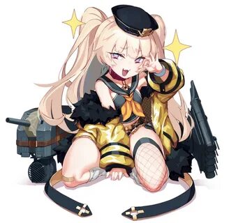 Safebooru - 1girl :3 azur lane bache (azur lane) bandaid ban