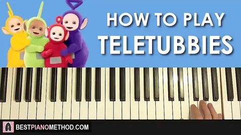 HOW TO PLAY - Teletubbies - Theme Song (Piano Tutorial Lesso