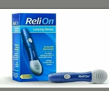 ReliOn Lancing Device Includes 10 Ultra-Thin Lancets ( See d