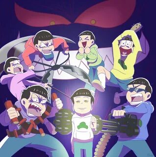 Matsuno brothers VS Kamimatsu by MikaGx.deviantart.com on @D