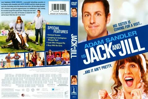 Jack And Jill- Movie DVD Scanned Covers - Jack And Jill :: D