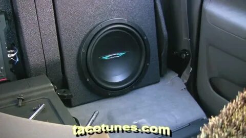 How to install subwoofer in your Toyota Tacoma 2005 2006 200