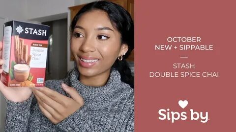 October New and Sippable: Stash Double Spice Chai Sips by - 