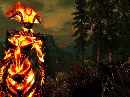 The Flames of an Atronach at Skyrim Nexus - Mods and Communi