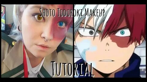 Shoto Todoroki Makeup Tutorial - YouTube