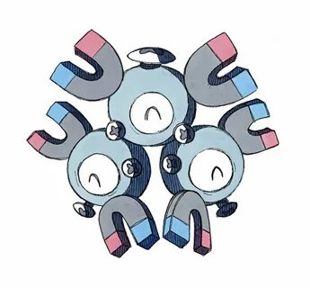 Magneton by hajimikimo on @DeviantArt Pokemon art, Pokemon, 