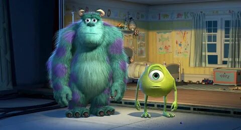Monsters Inc. Still Image Mike Wazowski-Sulley Face Swap Dis