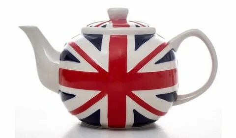 Otherwise mineral Missing union jack teapot uk boxing rim el