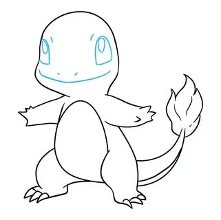 How to Draw Charmander from Pokémon- Really Easy Drawing Tut