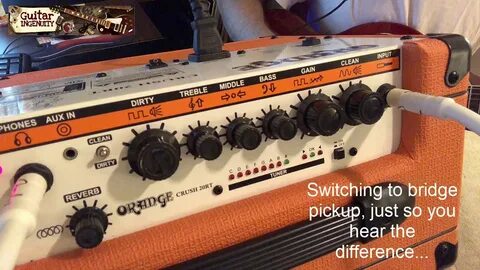 Orange Crush RT20 Review, Orange Mini-Amp RT 20 Pros and Con