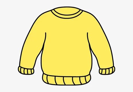 Yellow Sweater Clip Art - Sweater Clip Art - Free Transparen