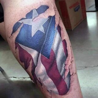 50 Puerto Rican Flag Tattoo Ideas For Men - Puerto Rico Desi