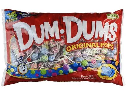 Dum Dums Original Pops - 16 Flavors plus The Mystery Flavor 