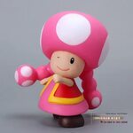 Free Shipping Super Mario Bros Figures Mushroom Toadette PVC