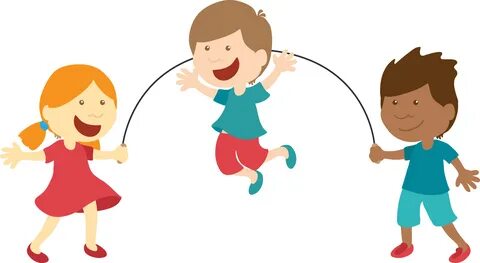 Skipping Rope Cartoon Animation Clip Art - Cartoon Skipping 